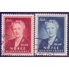 Norge. 1956, Kronprinsesses Märthas mindefond. AFA nr. 418-19 ** stemplet postfrisk FDC