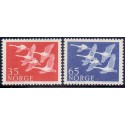 Norge. 1956. Nordens dag. AFA nr. 420-21 ** stemplet postfrisk FDC