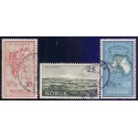 Norge. 1957. Geofysiske år. AFA nr. 425-27 ** stemplet postfrisk FDC