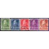 Norge. 1959. Kong Olav V. AFA nr. 437-41 ** stemplet postfrisk FDC