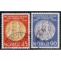 Norge. 1959. Kgl. Selskab for Norges vel. AFA nr. 443-44 ** stemplet postfrisk FDC