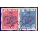 Norge. 1960, Verdensflygtningeåret. AFA nr. 457-58 ** stemplet postfrisk FDC