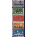 Norge. 1960, Skibsmotiver. AFA nr. 459-63 ** stemplet postfrisk FDC