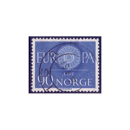 Norge. 1960, Europamærker/CEPT. AFA nr. 464 ** stemplet postfrisk FDC