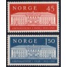 Norge. 1961, Oslo Universitet 150-års jubilæum. AFA nr. 472-73 ** stemplet postfrisk FDC