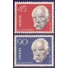 Norge. 1961, Fridtjof Nansens fødsel. AFA nr. 474-75 ** stemplet postfrisk FDC