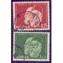 Norge. 1961, Nobeldagen. AFA nr. 478-79 ** stemplet postfrisk FDC