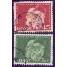 Norge. 1961, Nobeldagen. AFA nr. 478-79 ** stemplet postfrisk FDC