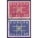 Norge. 1963. Europamærker /CEPT. AFA nr. 512-13 ** stemplet postfrisk FDC