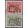 Norge. 1962. Off. Skogadministration. AFA nr. 483-84 ** stemplet postfrisk FDC