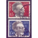 Norge. 1962. Vilh. Bjerknes fødsel. AFA nr. 480-81 ** stemplet postfrisk FDC