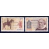 Norge. 2002.  Magnus Brostrup Landstad AFA nr. 1439-40 **  stemplet postfrisk FDC