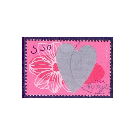 Norge. 2003. Valentins dag. AFA nr. 1451. **  stemplet postfrisk FDC