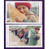 Norge. 2003. Verdens flygtningedag. AFA nr. 1458-59 **  stemplet postfrisk FDC