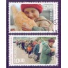 Norge. 2003. Verdens flygtningedag. AFA nr. 1458-59 **  stemplet postfrisk FDC