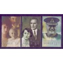 Norge. 2003. Kong Olav 100 årsdagen.. AFA nr. 1460-62 **  stemplet postfrisk FDC
