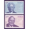 Norge. 2003.  Nobelpristager. AFA nr. 1468-69**  stemplet postfrisk FDC