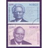 Norge. 2003.  Nobelpristager. AFA nr. 1468-69**  stemplet postfrisk FDC