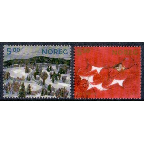 Norge. 2003.  Europamærker / CEPT. AFA nr. 1470-72 **  stemplet postfrisk FDC
