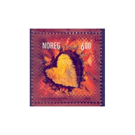 Norge. 2004. Valentinsdag. AFA nr. 1485 ** stemplet postfrisk FDC