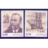 Norge. 2004. Otto Sverdrup AFA nr. 1489-90 ** stemplet postfrisk FDC