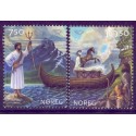 Norge. 2004. Nordisk mytologi. AFA nr. 1490-92 ** stemplet postfrisk FDC