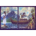 Norge. 2004. Nordisk mytologi. AFA nr. 1490-92 ** stemplet postfrisk FDC