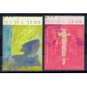 Norge. 2004. Kong Håkon Iv fødsel. AFA nr. 1495-96 ** stemplet postfrisk FDC