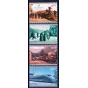 Norge. 2004. Jernbanen 150 år. AFA nr. 1497-1500 **  stemplet postfrisk FDC