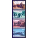 Norge. 2004. Jernbanen 150 år. AFA nr. 1497-1500 **  stemplet postfrisk FDC