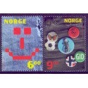 Norge. 2004.  Barn og ungdom,  AFA nr. 1501-02 **  stemplet postfrisk FDC