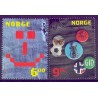 Norge. 2004.  Barn og ungdom,  AFA nr. 1501-02 **  stemplet postfrisk FDC