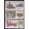 Norge. 2004.  Osebergudgravningen 100 år,  AFA nr. 1503-05 **  stemplet postfrisk FDC