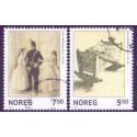 Norge. 2005.  Erik Werenskjold fødsel, AFA nr. 1510-11 **  stemplet postfrisk FDC