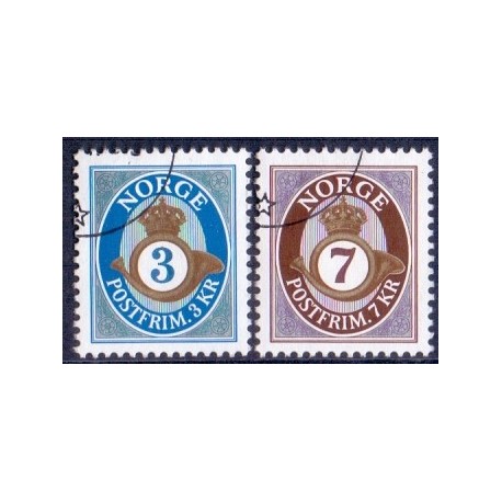 Norge. 2005.  Dagligmærker, AFA nr. 1519-20 ** stemplet postfrisk FDC