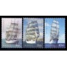 Norge. 2005.  Historiske sejlskibe, AFA nr. 1531-33 ** stemplet postfrisk FDC