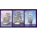 Norge. 2005.  Historiske sejlskibe, AFA nr. 1531-33 ** stemplet postfrisk FDC