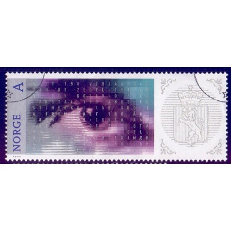 Norge. 2005. Norges frimærker 150 år., AFA nr. 1544 ** stemplet postfrisk FDC
