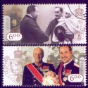 Norge. 2005. Kongehuset 100 år., AFA nr. 1546-47 ** stemplet postfrisk FDC