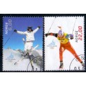 Norge. 2006.  Olympiske Vinterlege  AFA nr. 1551-52 ** stemplet postfrisk FDC