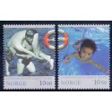 Norge. 2006. Norges livredningsselskab 100 år. AFA nr. 1554-55 **  stemplet postfrisk FDC