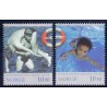 Norge. 2006. Norges livredningsselskab 100 år. AFA nr. 1554-55 **  stemplet postfrisk FDC
