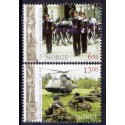 Norge. 2006. H. K. Kongens Garde 150 år. AFA nr. 1582-83 ** stemplet postfrisk FDC