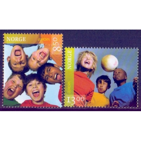 Norge. 2006. Europamærker / CEPT. AFA nr. 1585-86 ** stemplet postfrisk FDC