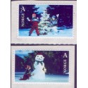Norge. 2006. Julefrimærker.  AFA nr. 1588-89 **  stemplet postfrisk FDC