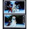 Norge. 2006. Julefrimærker.  AFA nr. 1588-89 **  stemplet postfrisk FDC