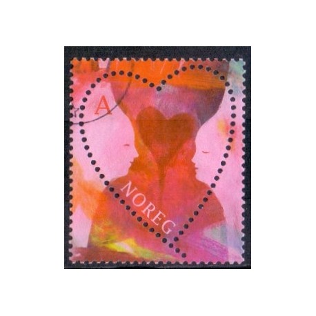 Norge. 2007. Valentins Dag.  AFA nr. 1590 **  stemplet postfrisk FDC