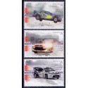 Norge. 2007. Motorsport - Vinterrally.  AFA nr. 1591-93 **  stemplet postfrisk FDC