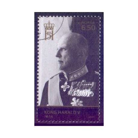 Norge. 2007. Kong Harald V. 70 år.  AFA nr. 1599  **  stemplet postfrisk FDC