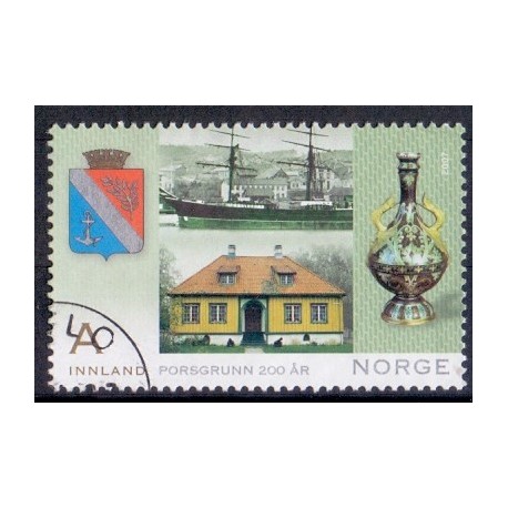 Norge. 2007. Porsgrunn 200 ål.  AFA nr. 1602  ** stemplet postfrisk FDC